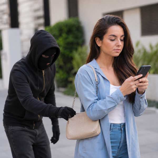 Intento de robo de bolso en la ciudad